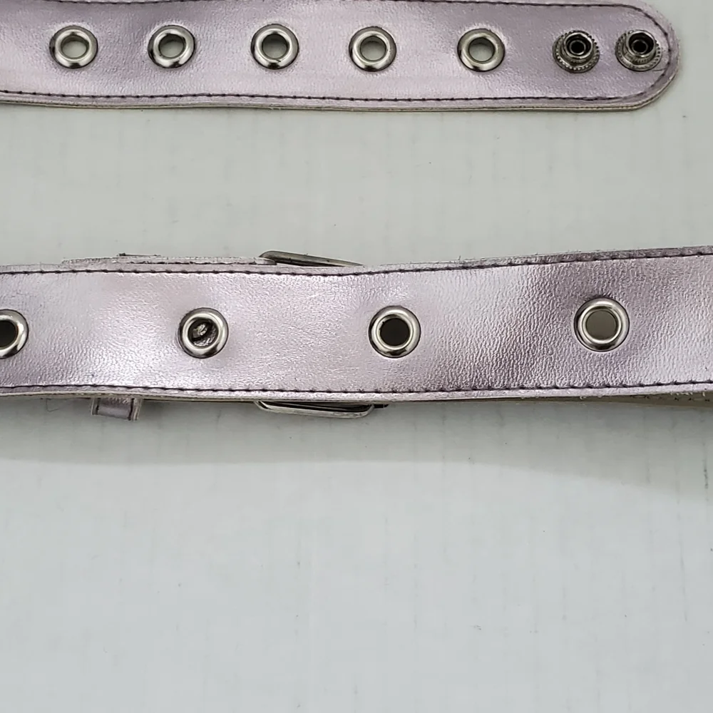 Lavender Shimmer Bracelet and Matching Belt